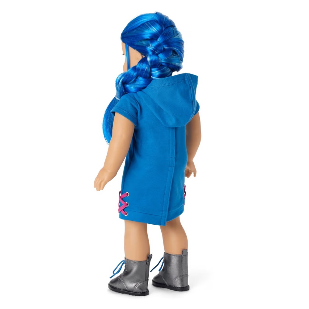 American Girl Truly Me 90 Street Chic Blue Hair 18in Fashion Doll Outfit Book - Picture 2 of 9